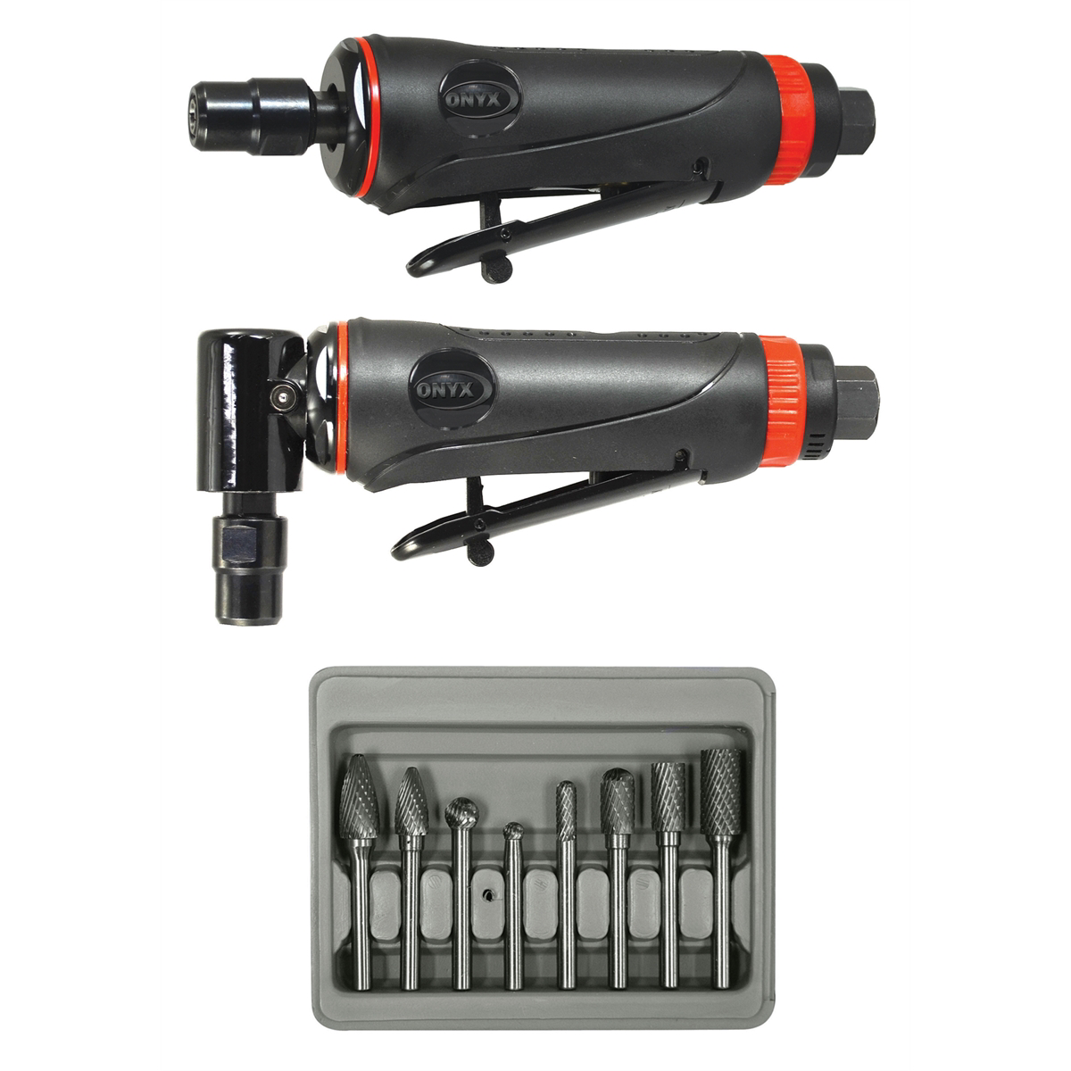 Astro Pneumatic 3 PC. DIE GRINDER KIT; 201, 204 & 2181