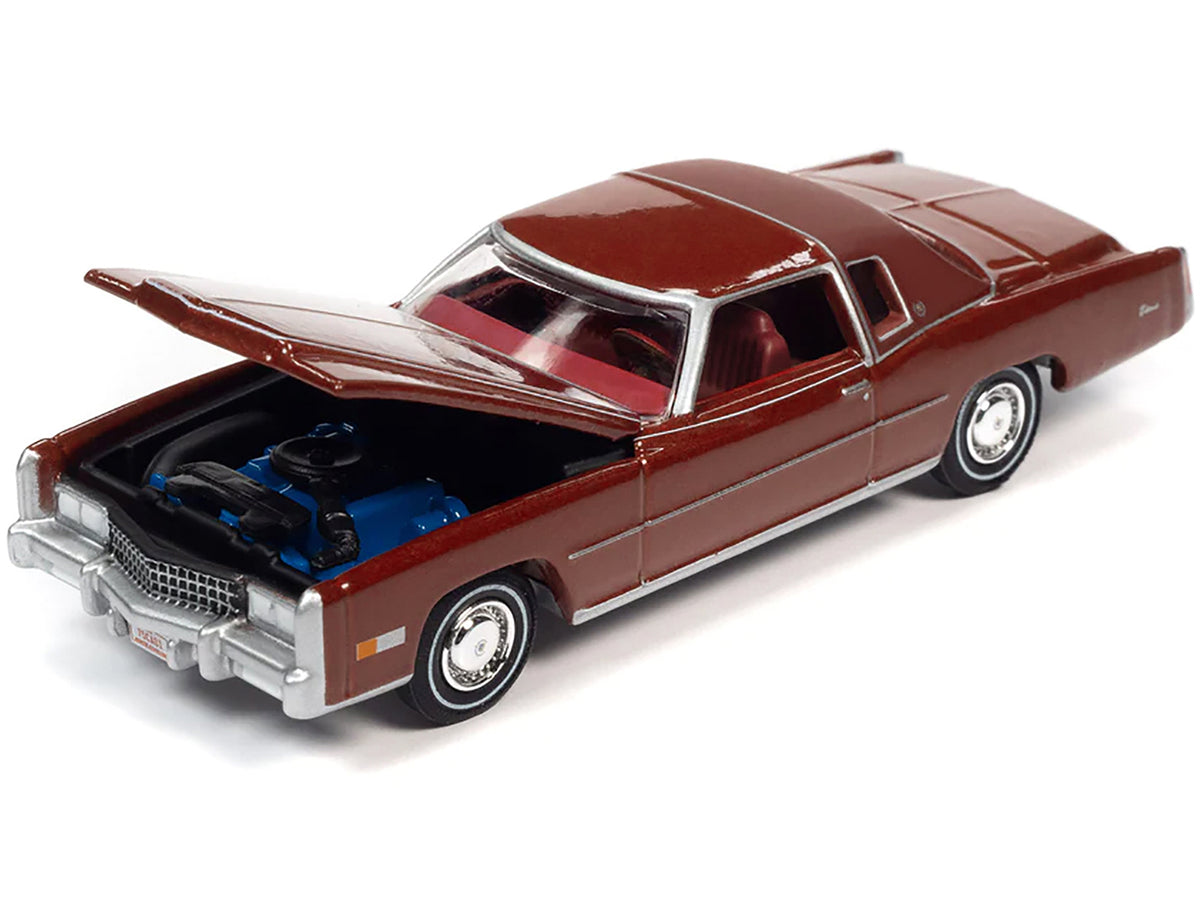 1975 Cadillac Eldorado Firethorn Rear Section Roof Matt Red Cruisers 1/64