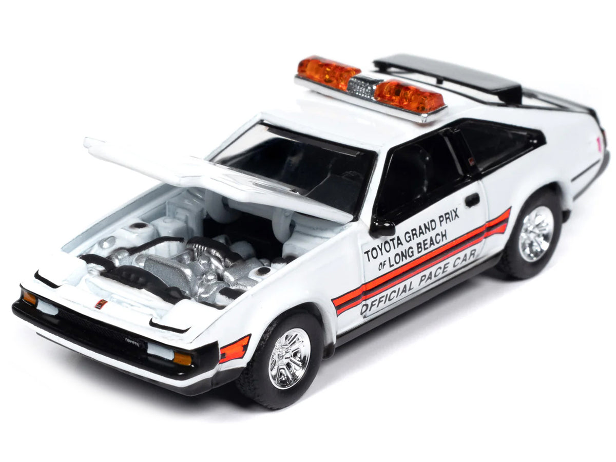 1983 Toyota Celica Supra White "Import Legends" Series 1/64 Diecast