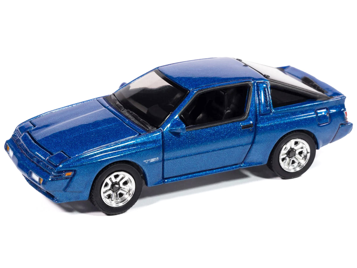 1988 Chrysler Conquest TSi Bright Blue Metallic Modern Muscle 1/64 Diecast