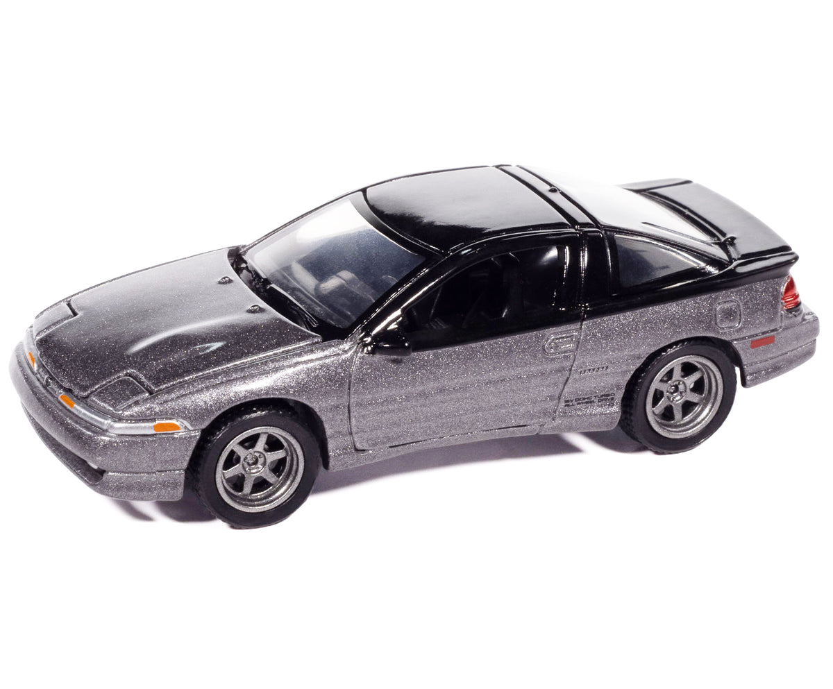 1991 Eagle Talon TSi Medium Quartz Metallic Black Top Modern Muscle 1/64 Diecast