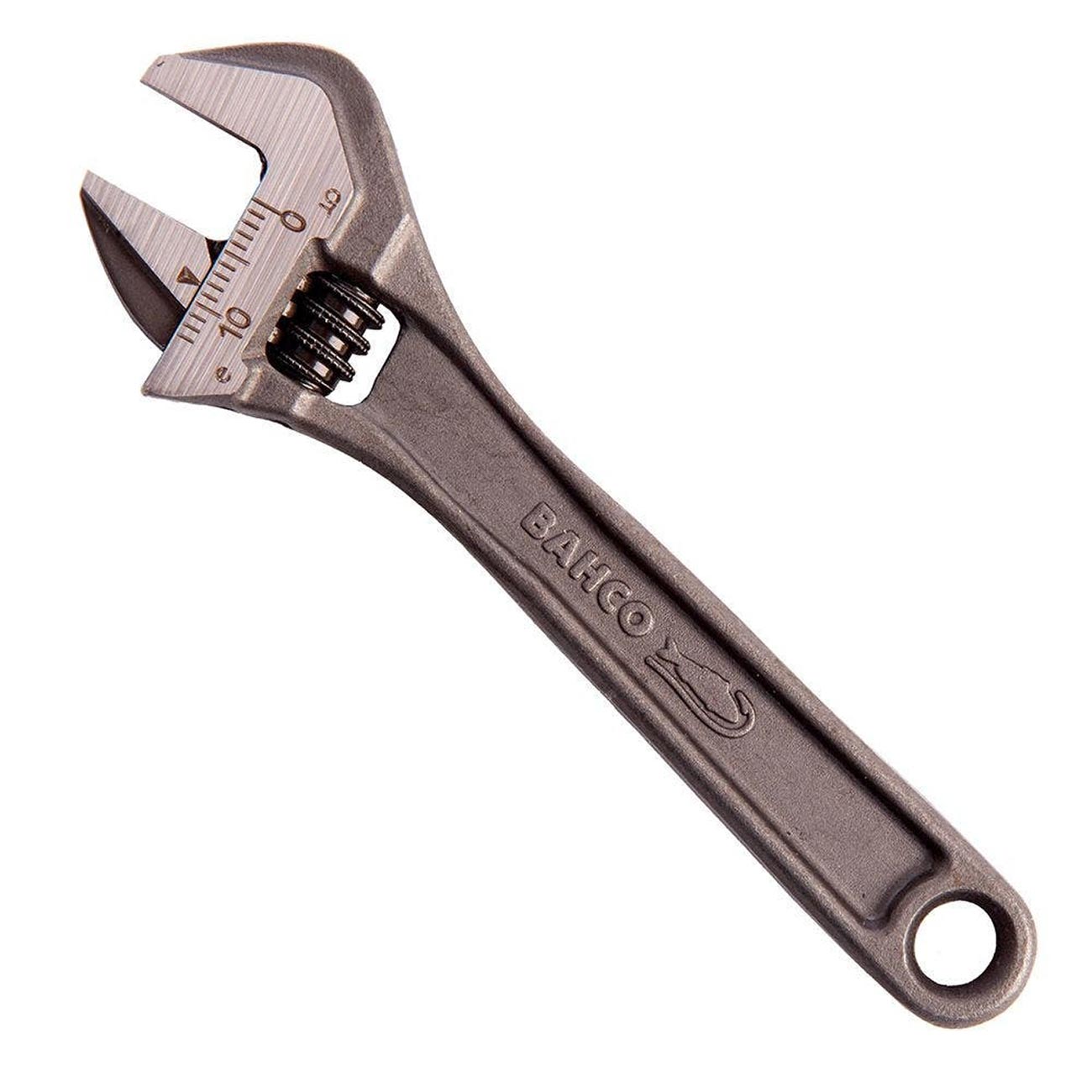 Bahco 4" Central Nut Adjustabl TS e Wrench with Phosphate Finish