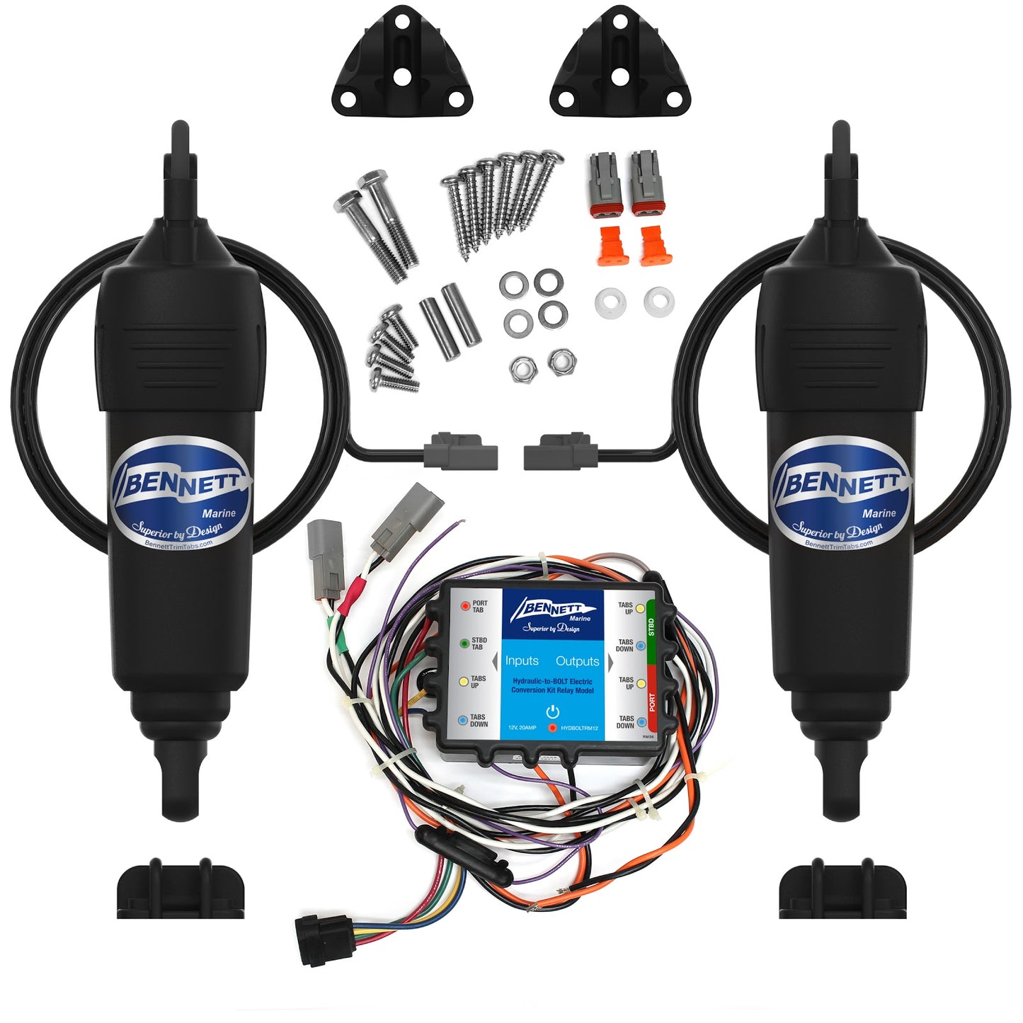 Bennett Hydraulic To Wtron Bolt Conversion Kit