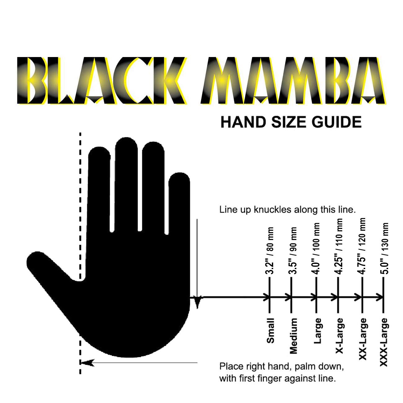 Black Mamba Black Powder Free Textured Nitrile Gloves (Medium) 100 per Box