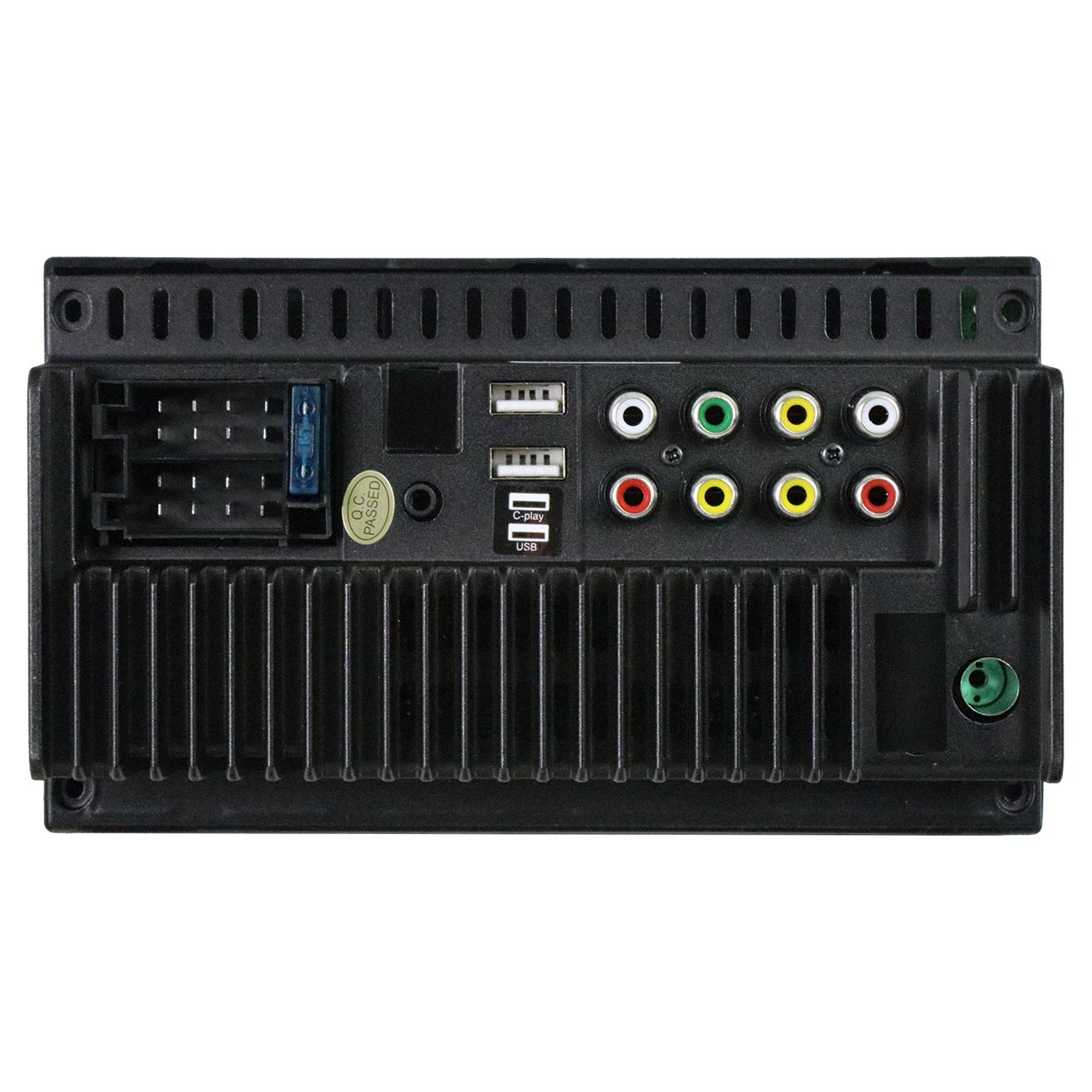 Blaupunkt 7” Double DIN MECHLESS Fixed Face Touchscreen Receiver with Mirrorlink Android Auto/Apple