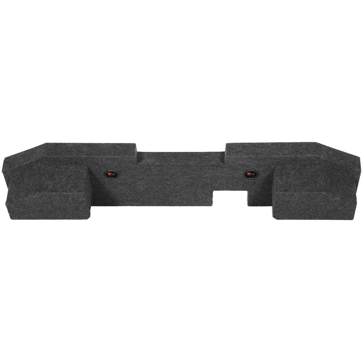 QPower Dodge 4-Door ’02-’26 Dual 12″ Sealed Empty Woofer Enclosure
