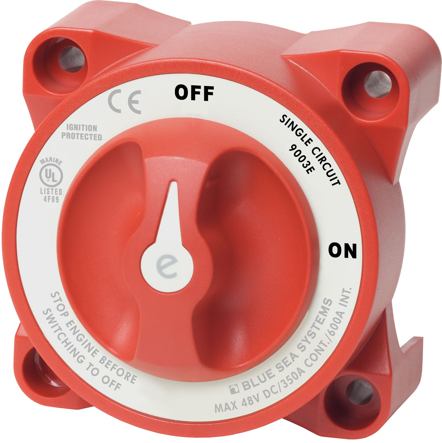 Blue Sea E-Series Wtron Battery Switch On-Off
