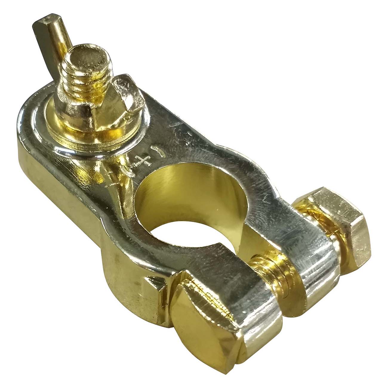 Audiopipe Battery Wingnut ELE Terminal Gold Plated (Positive)