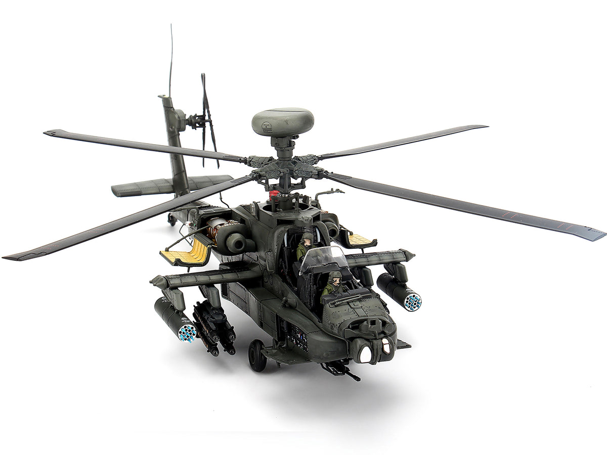 Hughes AH-64D Apache Longbow Helicopter United States Army 1/48 Diecast