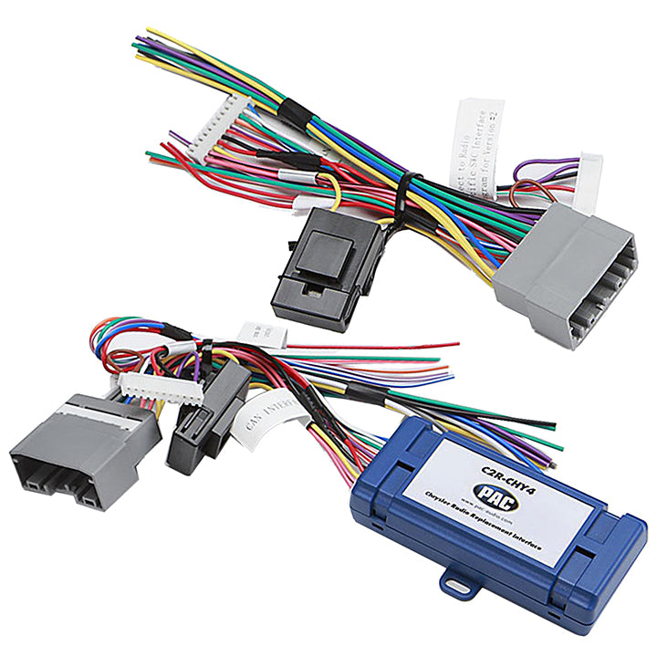 PAC radio interface '04-'17 Chrysler Dodge and Jeep can bus