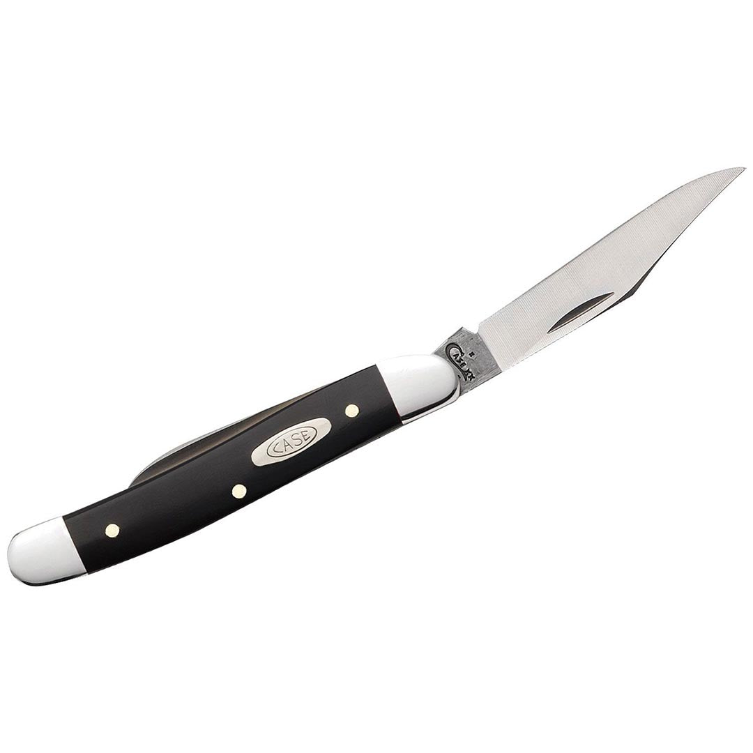 Case Knives Black Synthetic Medium Jack Folding Pocket Knife