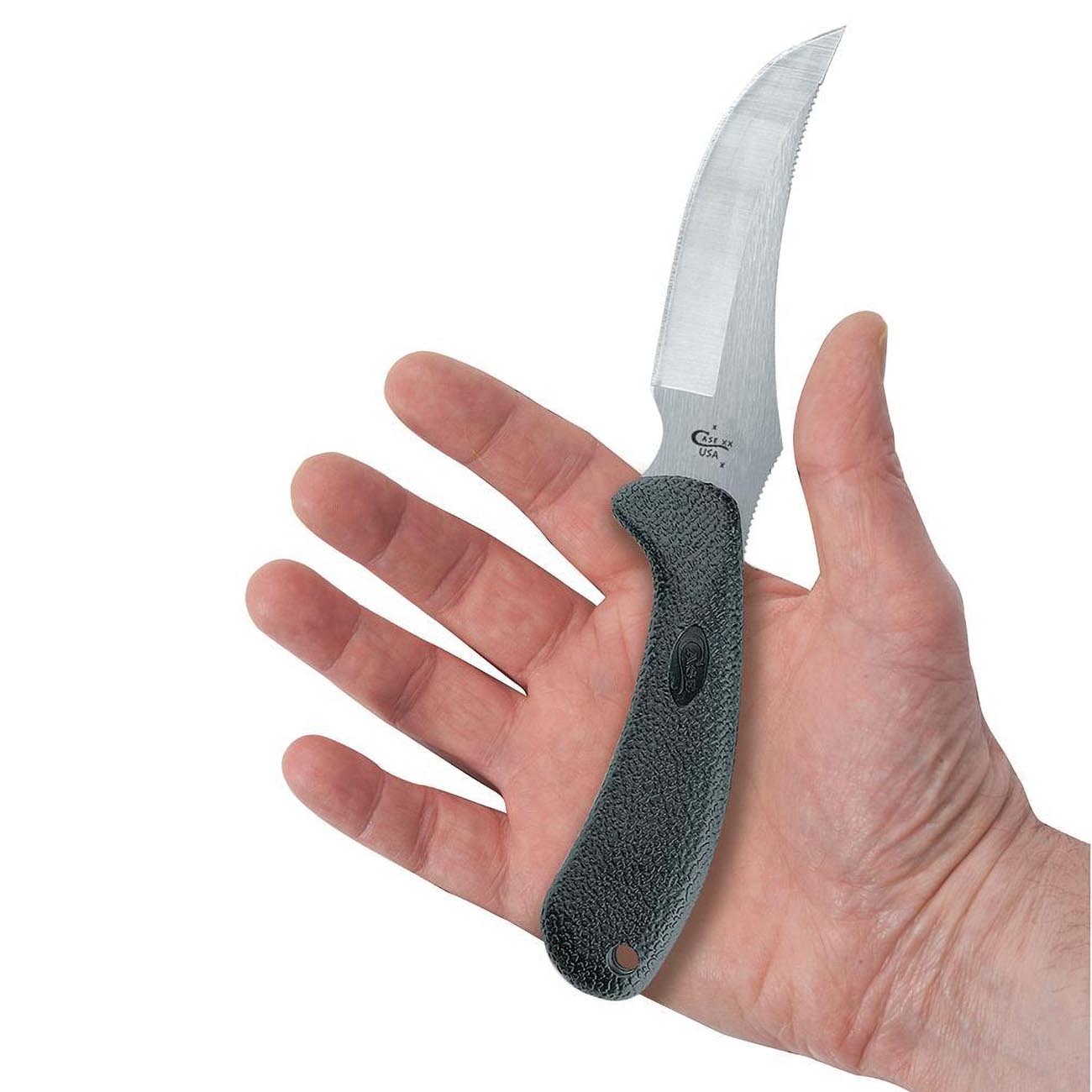Case Lightweight Ridgeback Hunter - Black Synthetic w/ Ballistic Nylon Sheath