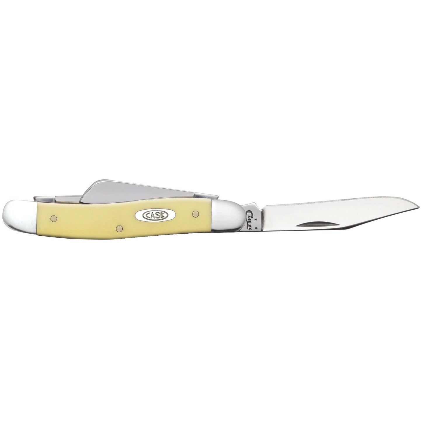 Case Knives Yellow Synthetic SG Medium Stockman Folding Pocket Knife