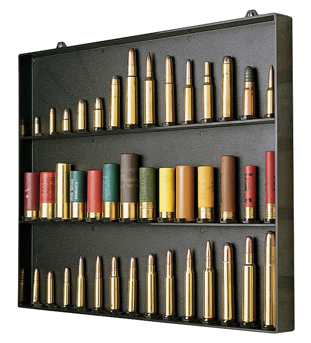 MTM Cartridge Display Board holds 42 Shells - .22 up to 10