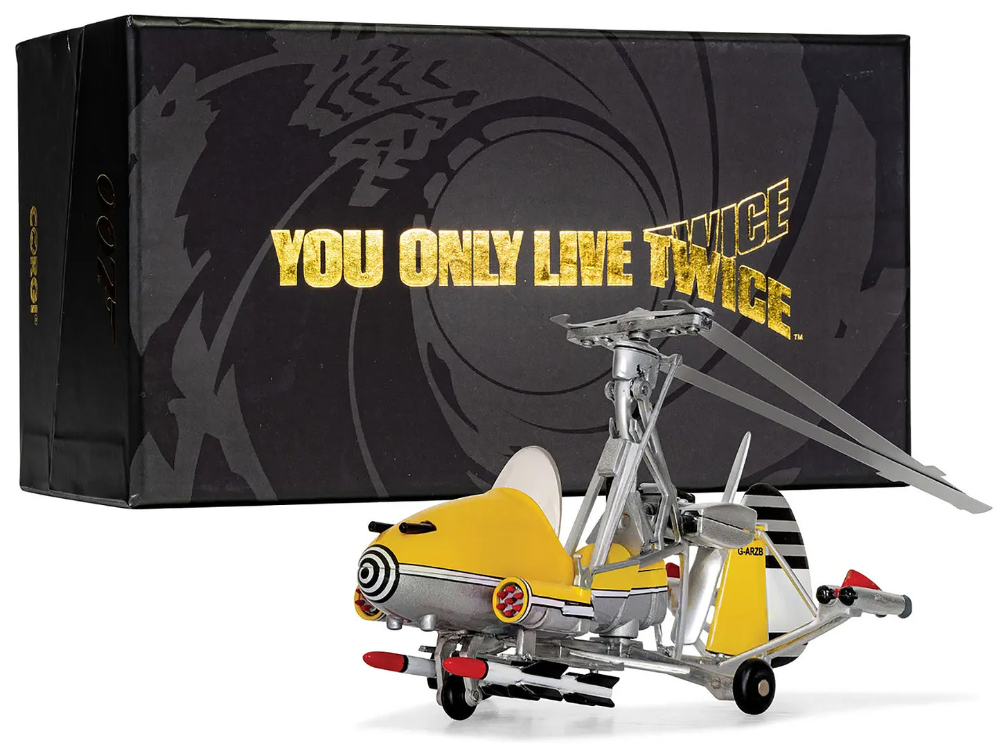 Little Nellie Gyrocopter Yellow James Bond 007 "You Only Live Twice" (1967) Movie Diecast Model by Corgi