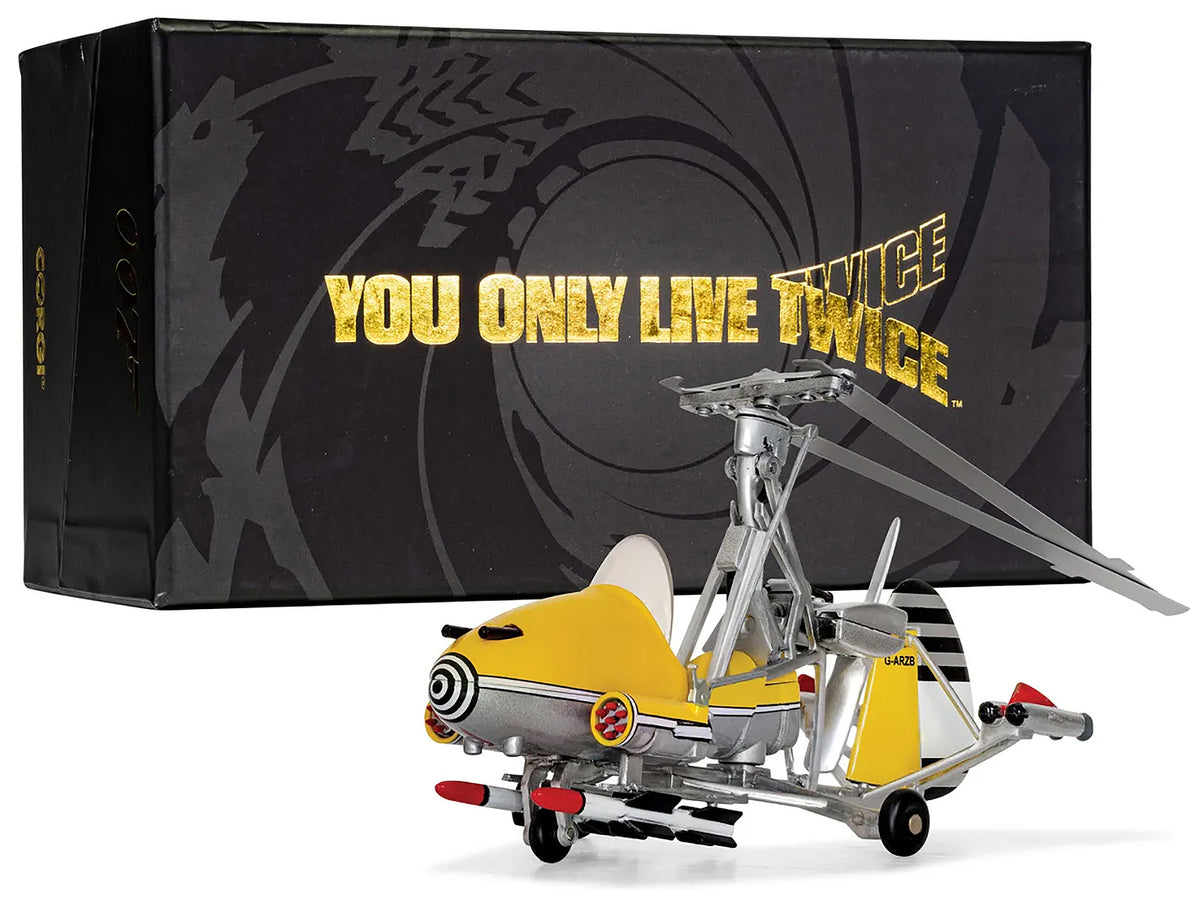 Little Nellie Gyrocopter Yellow James Bond 007 Movie Diecast by Corgi