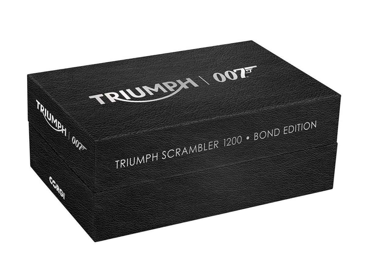 Triumph Scrambler 1200 Bond Edition Motorcycle 007 James Bond No Time Die Movie