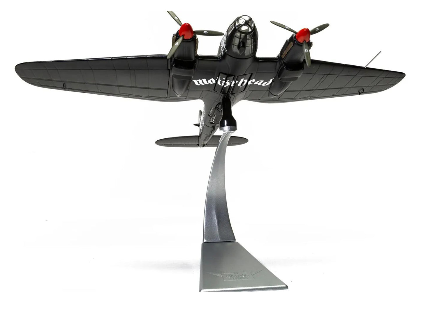 Heinkel He III Bomber Aircraft "Motorhead" Black with Graphicss 1/72 Diecast Model by Corgi