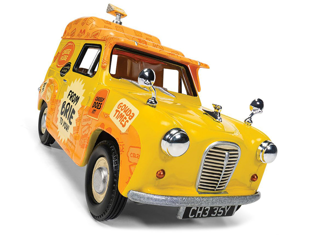 Austin A35 Van RHD Yellow "Cheese Please" "Wallace & Gromit" Diecast by Corgi