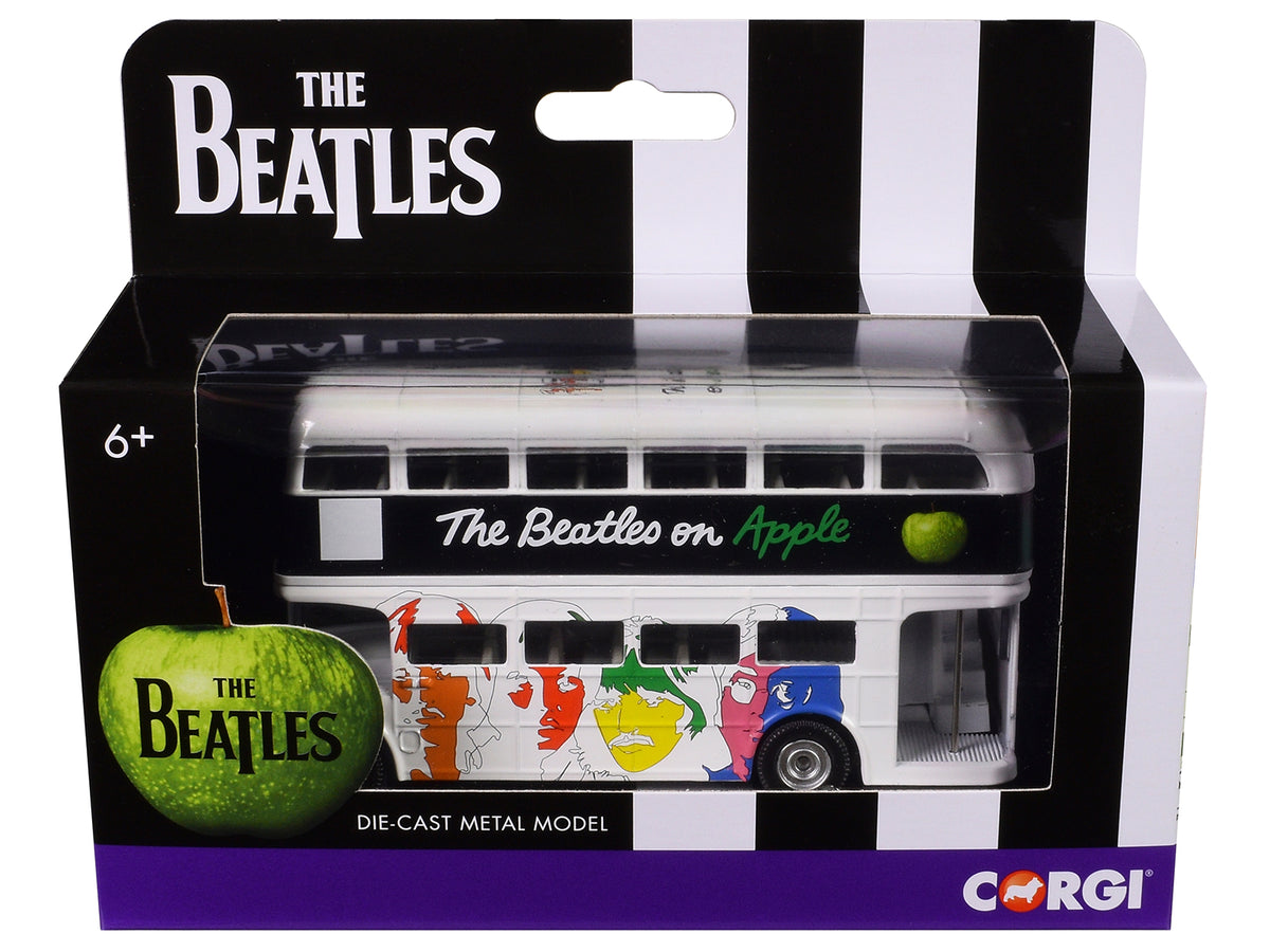 The Beatles London Double Decker Bus "The White Album" White Diecast by Corgi