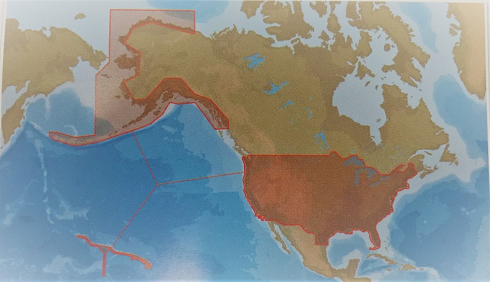 C-Map MSD-NA-Y070 Insight Pro Wtron US Inland Lakes and Coastal