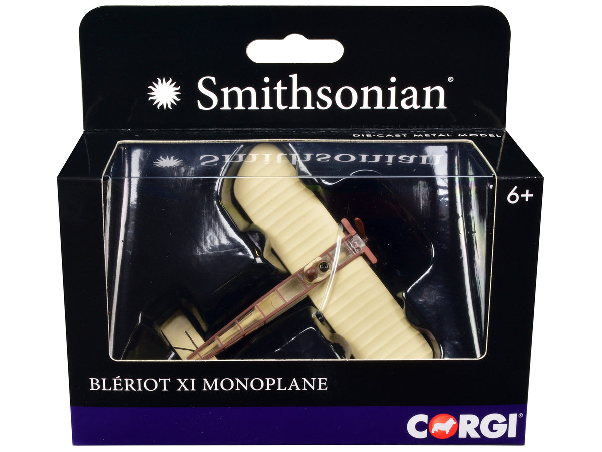 Bleriot XI Monoplane with Pilot Figure "Smithsonian" Series Diecast by Corgi