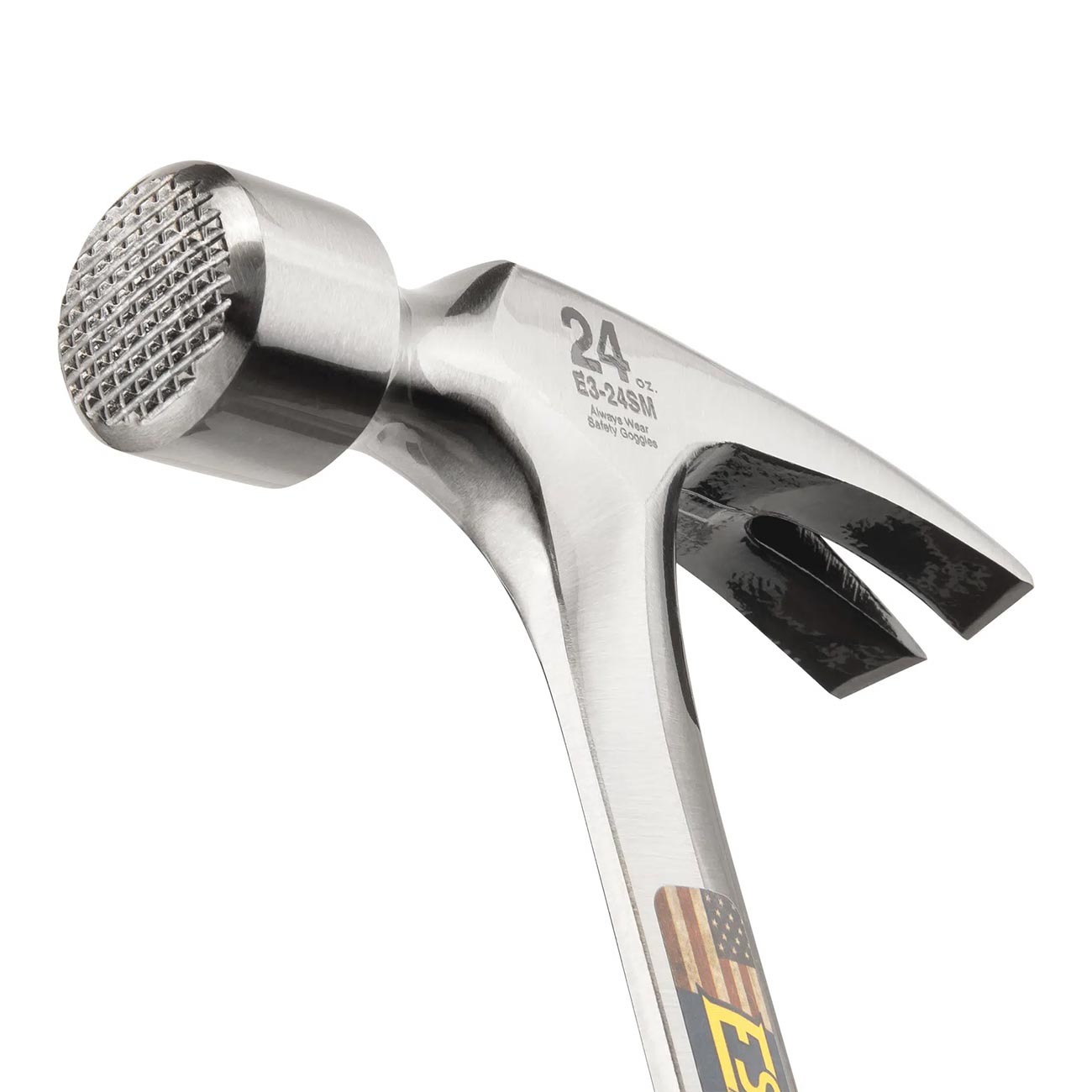 Estwing 24 oz. Milled Face Rip/Framing Hammer - Blue Shock Reduction Grip
