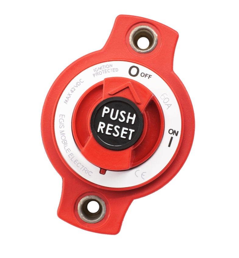 EGIS 60A Mini Breaker Wtron Disconnect Switch Panel Mount