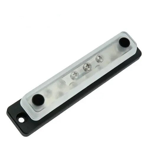 EGIS CommonBus Dual 1/4" Stud + Ten Wtron #8 Screws - 150 Amp w-Cover Retail Pack