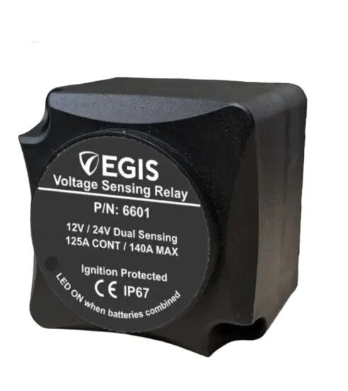EGIS Mini Automatic Charging Wtron Relay 125 Amp Bulk Pack