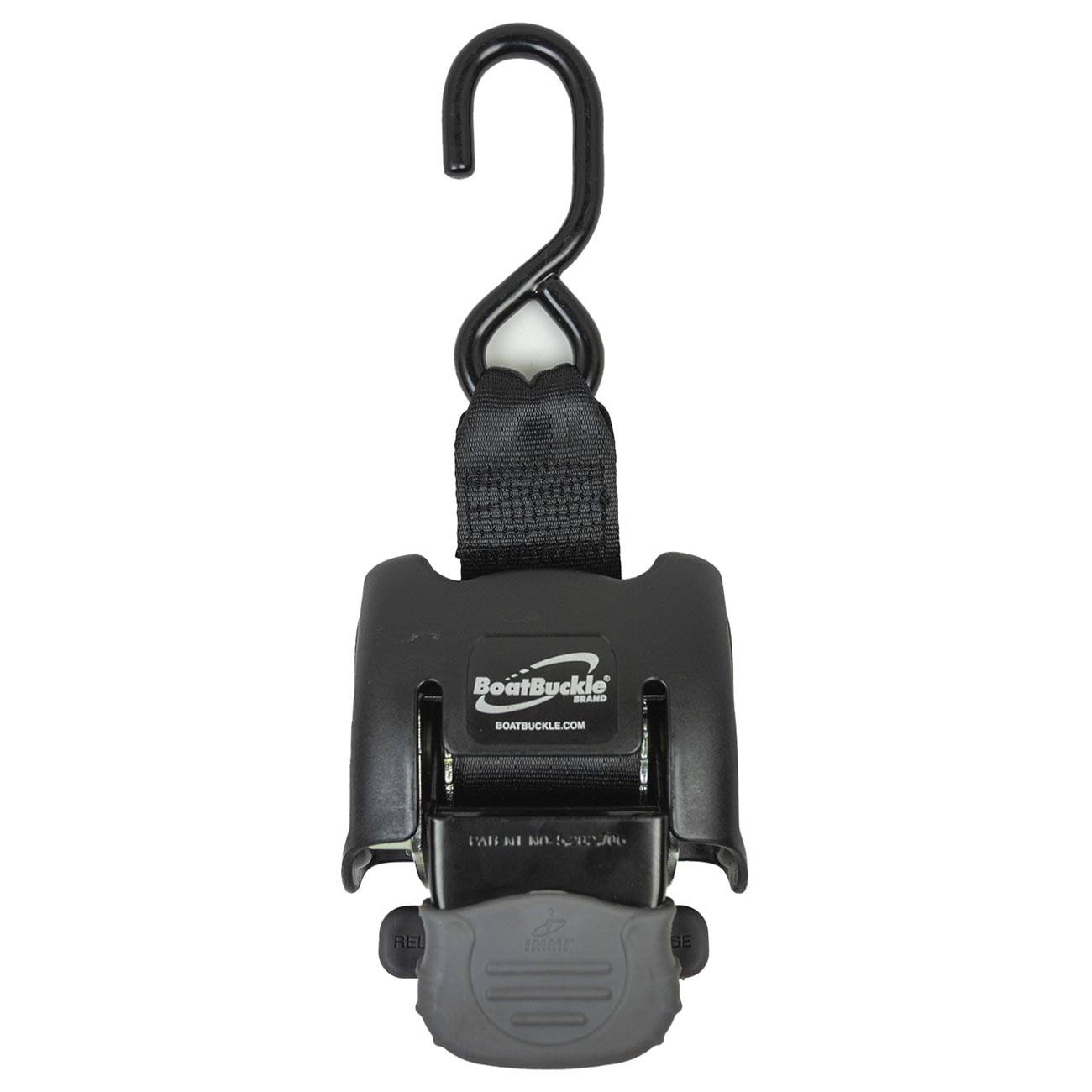 BoatBuckle Stainless Steel Retractable Bow Tie-Down (each)