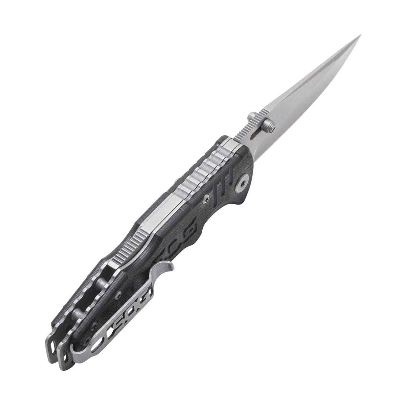 SOG Salute Mini- Bead Blast G10 Handle 3.1" Folding Knife