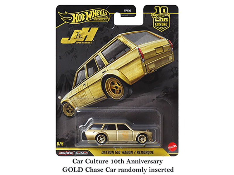 Hot Wheels "Japan Historics 5" 5 piece Set "Car Culture 10th Anniversary" 2025 Series P Diecast Model Cars by <h2>"Japan Wheels</h2> <p>High-quality car perfect for collectors and enthusiasts. Feature