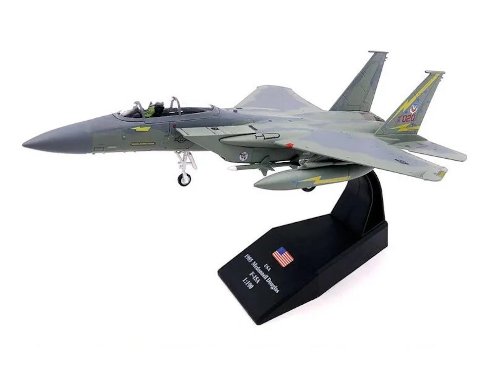McDonnell Douglas F-15A Eagle Aircraft United States Air Force 1/100 Diecast