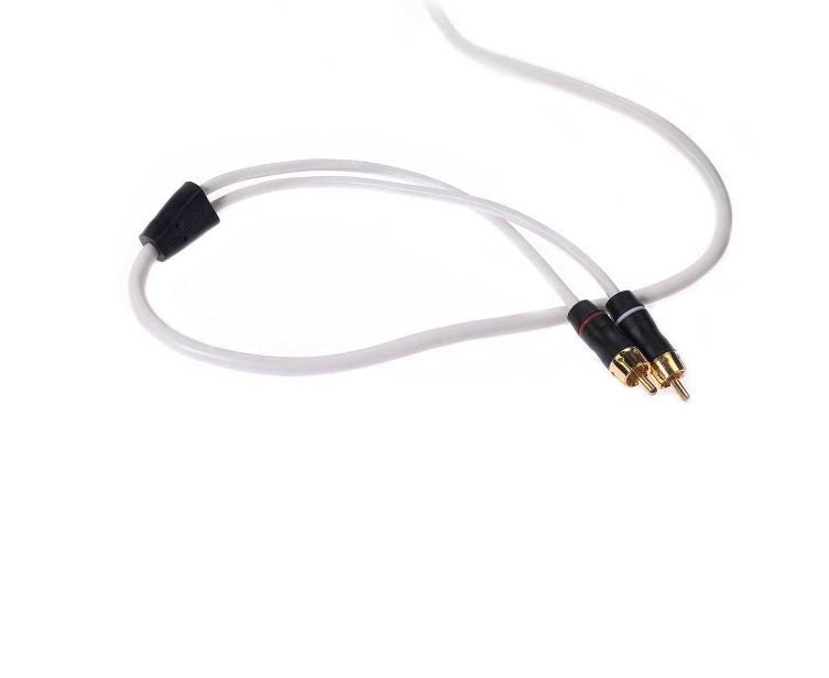 Fusion MS-RCA12 12ft 2-Way Wtron Twisted Shielded RCA Cable