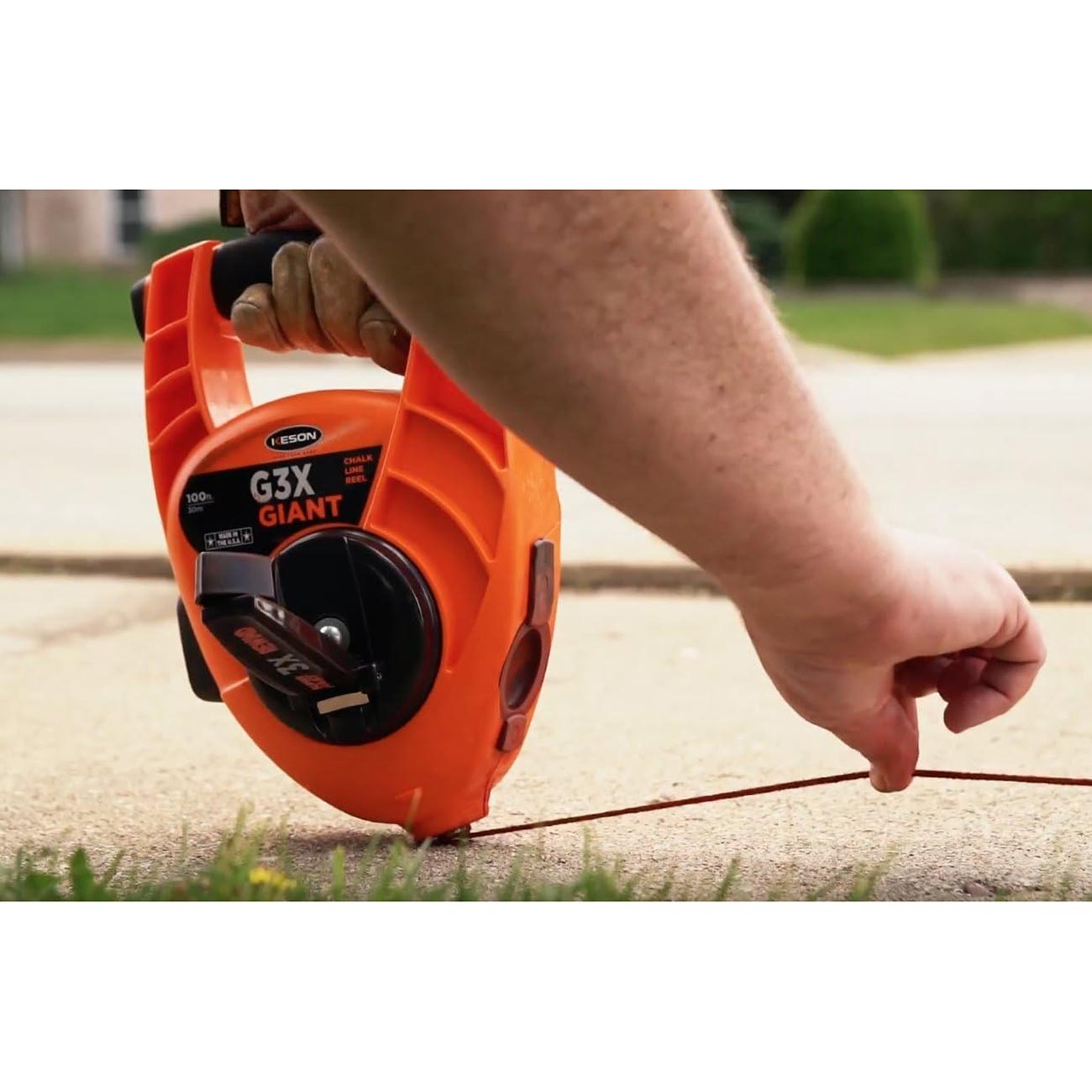 Keson "Little Giant" Ch TS alk Line Reel - 110 ft.