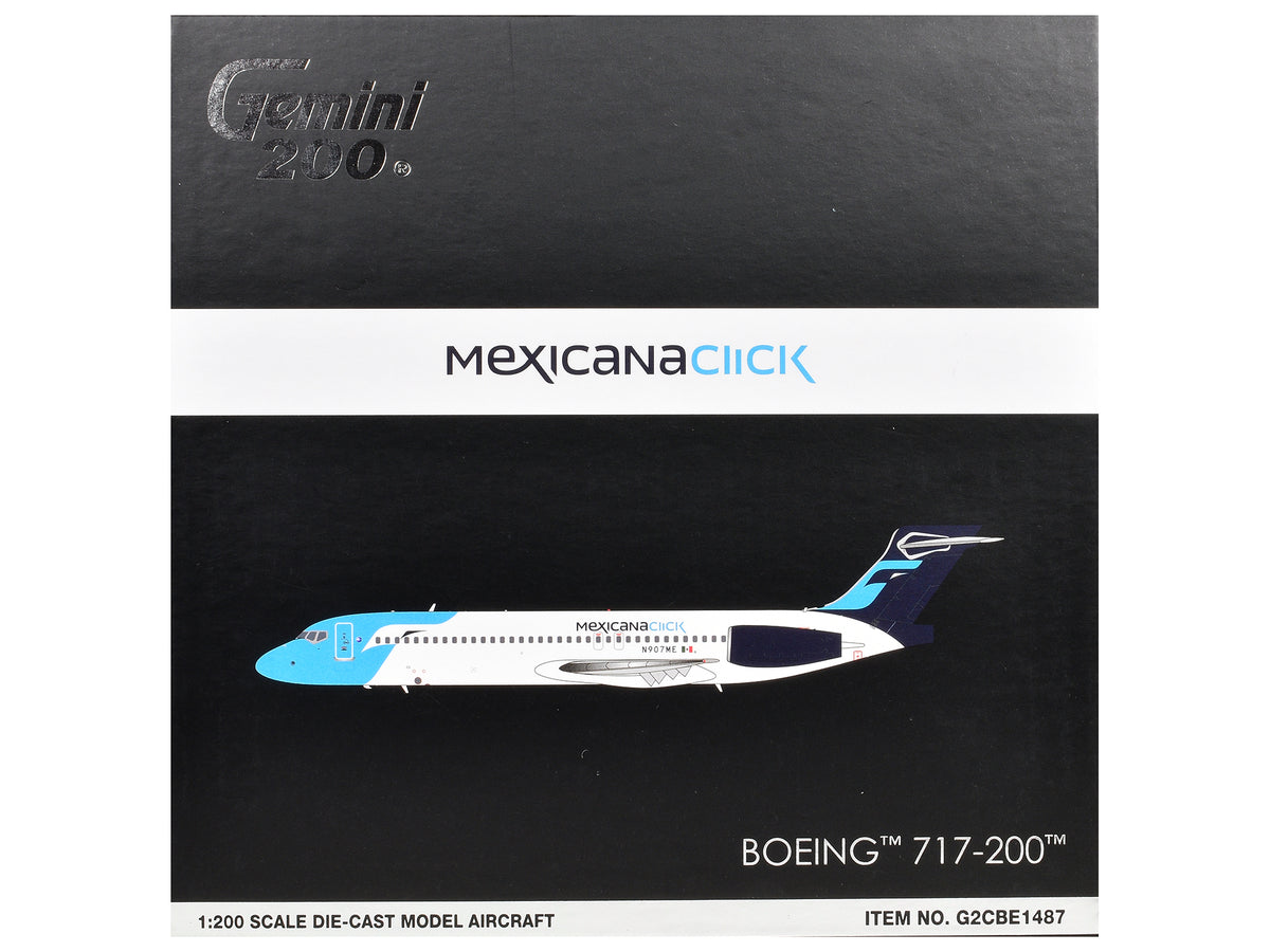 Boeing 717-200 Commercial Aircraft (N907ME) 1/200 Diecast Aircraft - GeminiJets