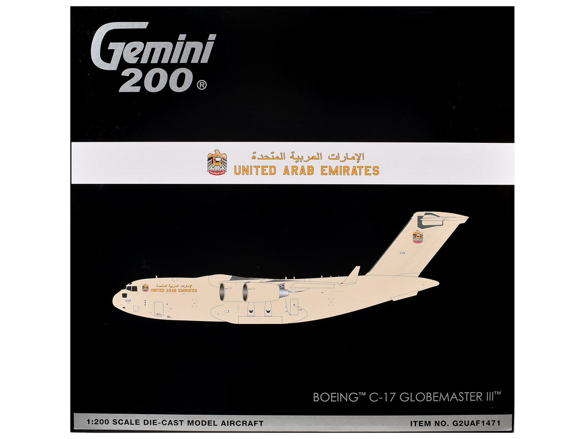 Boeing C-17 Globemaster III Transport 1/200 Diecast Aircraft - GeminiJets