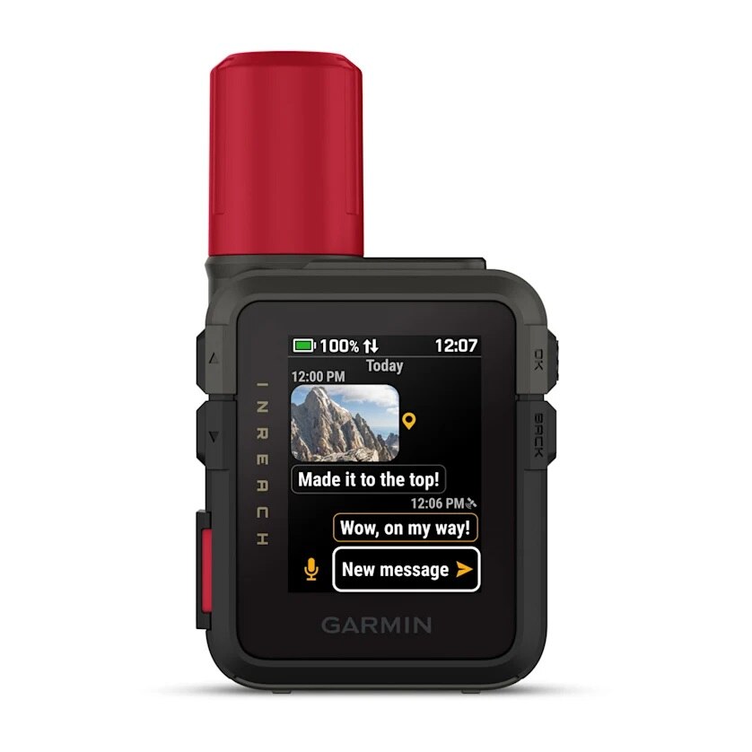 Garmin inReach® Mini 3 Plus Compact SOS Wtron Satellite Communicator with Photo and Voice Messaging