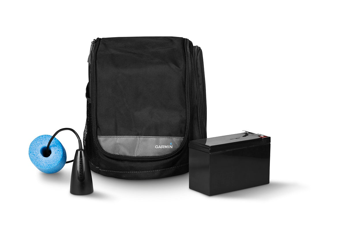 Garmin Small Portable Ice Wtron Fishing Kit With GT8HW-IF