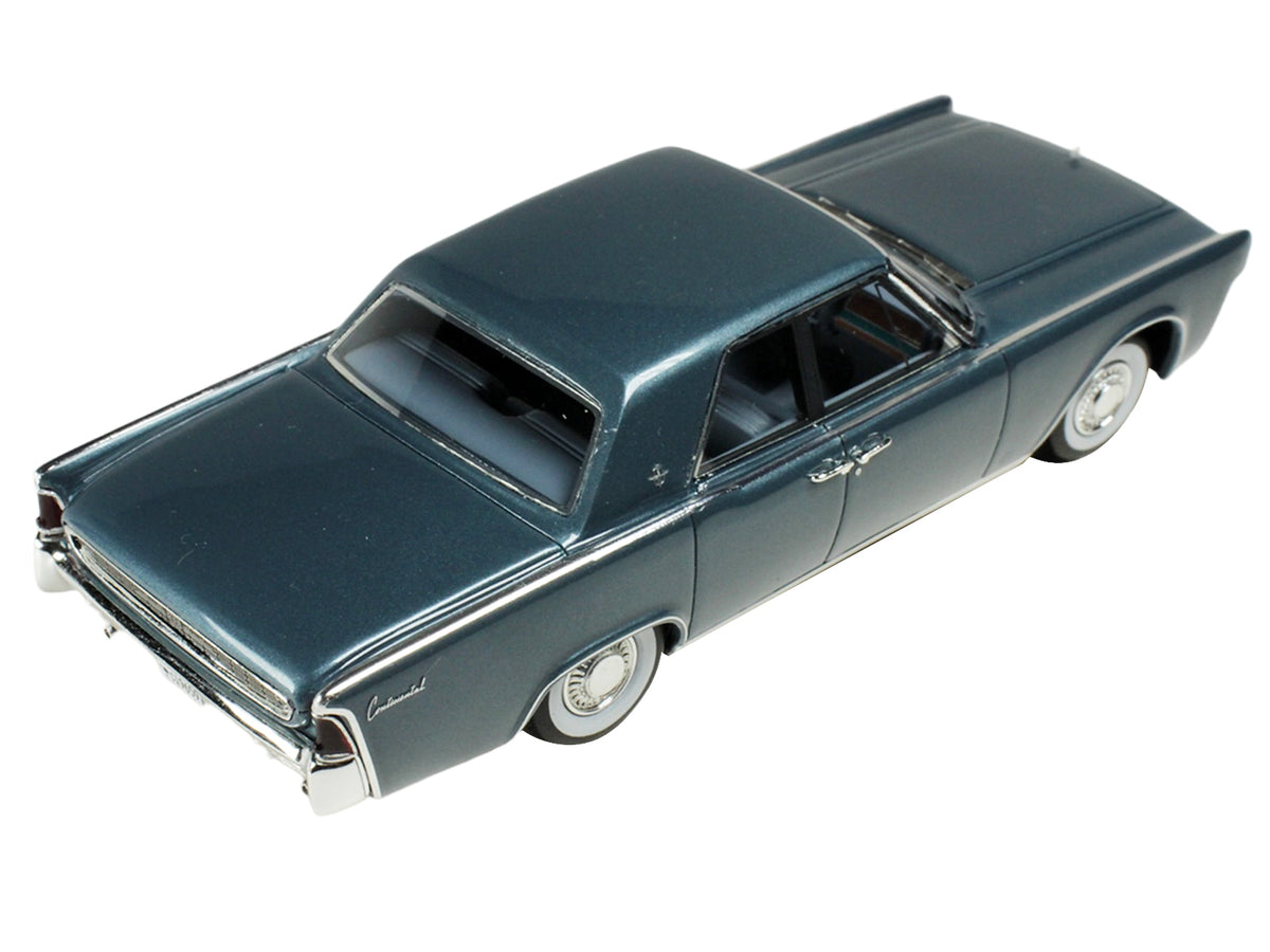 1962 Lincoln Continental Oxford Gray Metallic with Blue Interior 1/43 Model