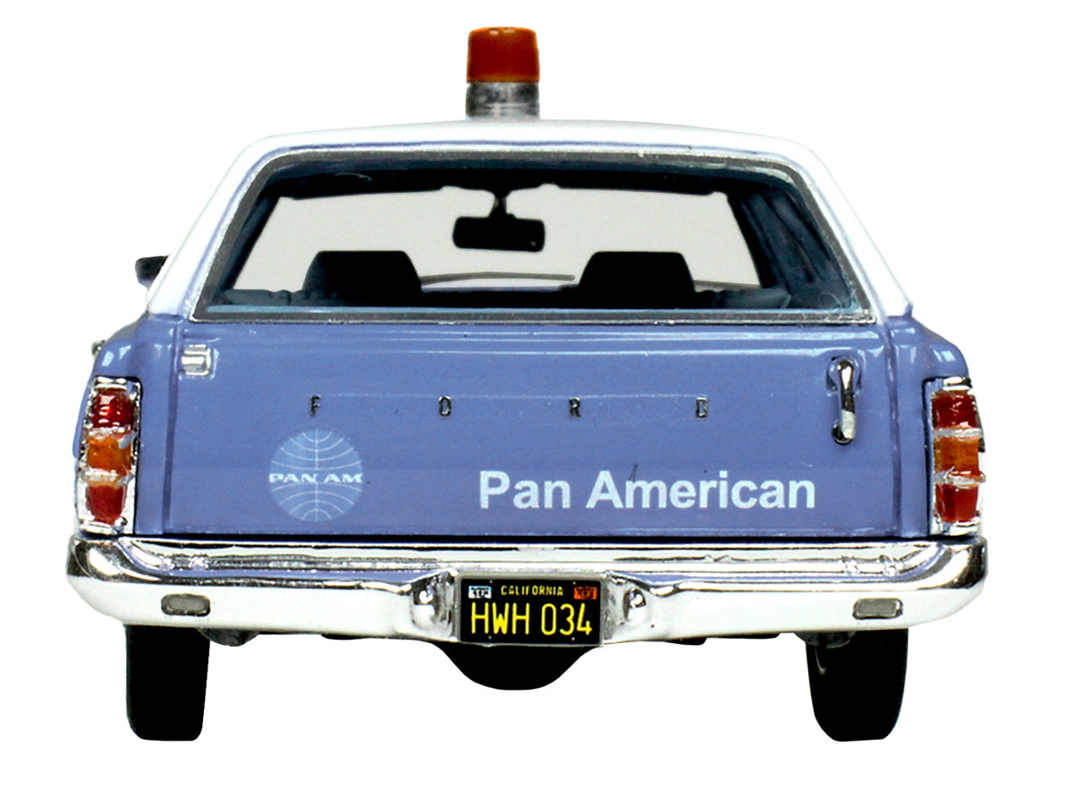 1970 Ford Galaxie Station Wagon Blue & White with Blue Interior 1/43 Model