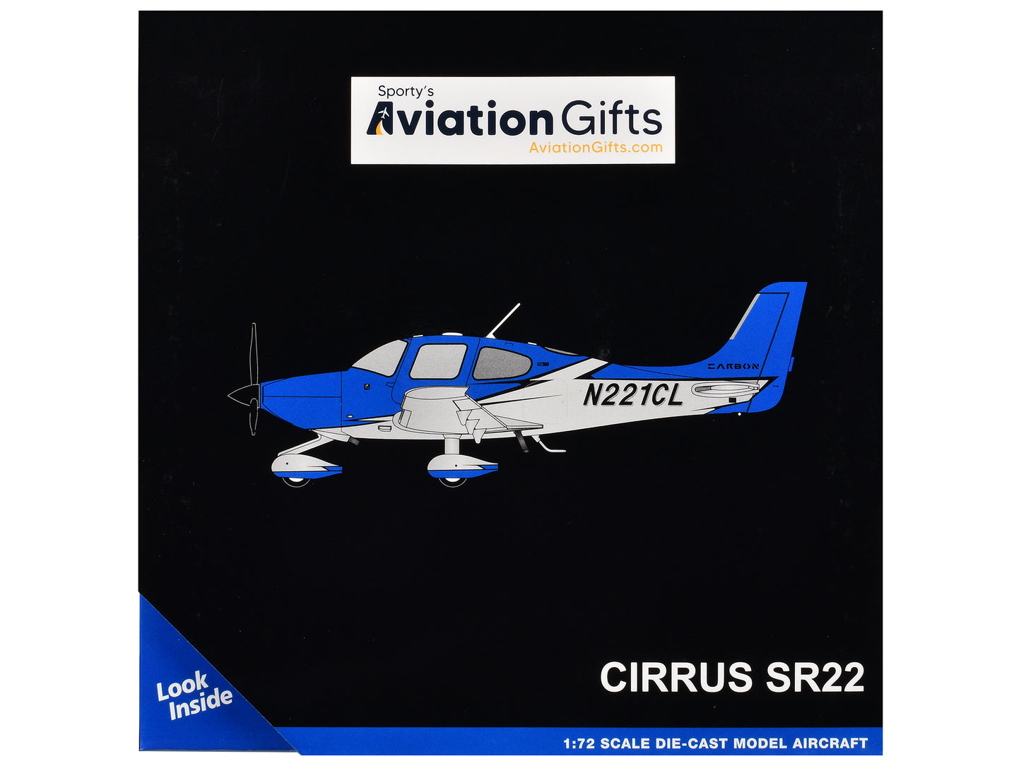 Cirrus SR22 Composite Aircraft (N221CL) Blue "Gemini General Aviation" Series 1/72 Diecast Model Airplane by GeminiJets <h2>Cirrus GeminiJets</h2> <p>High-quality car perfect for collectors and enthus