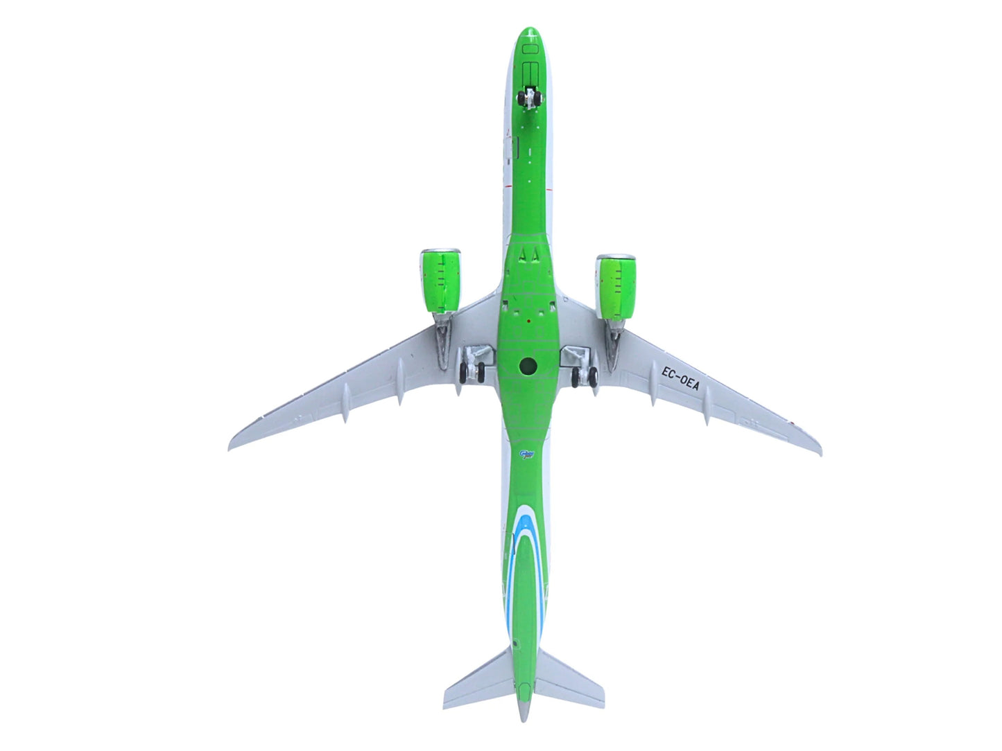 Embraer E195-E2 Commercial Aircraft "Binter Canarias" (EC-OEA) White with Green Tail Stripes 1/400 Diecast Model Airplane by GeminiJets <h2>Embraer GeminiJets</h2> <p>High-quality car perfect for coll
