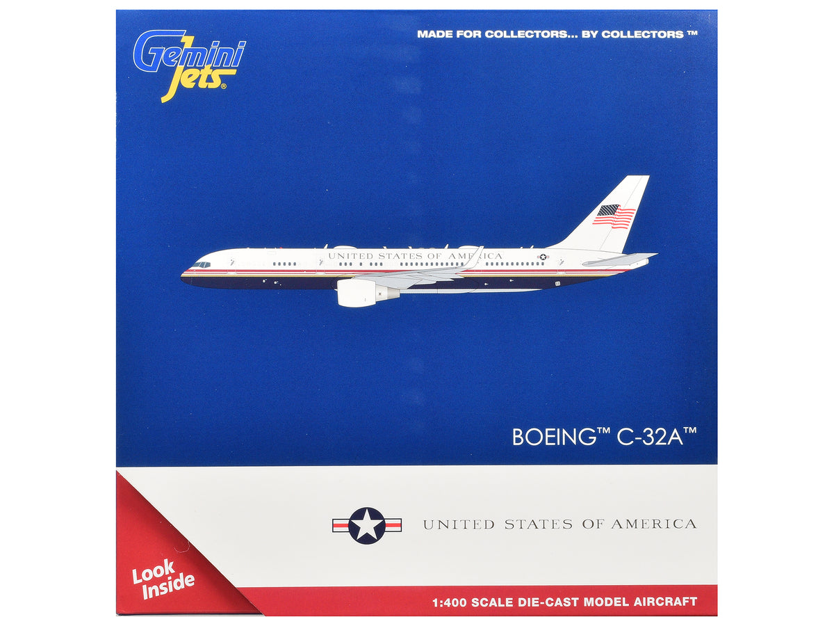 Boeing C-32A Transport Aircraft (99-0003) 1/400 Diecast Aircraft - GeminiJets