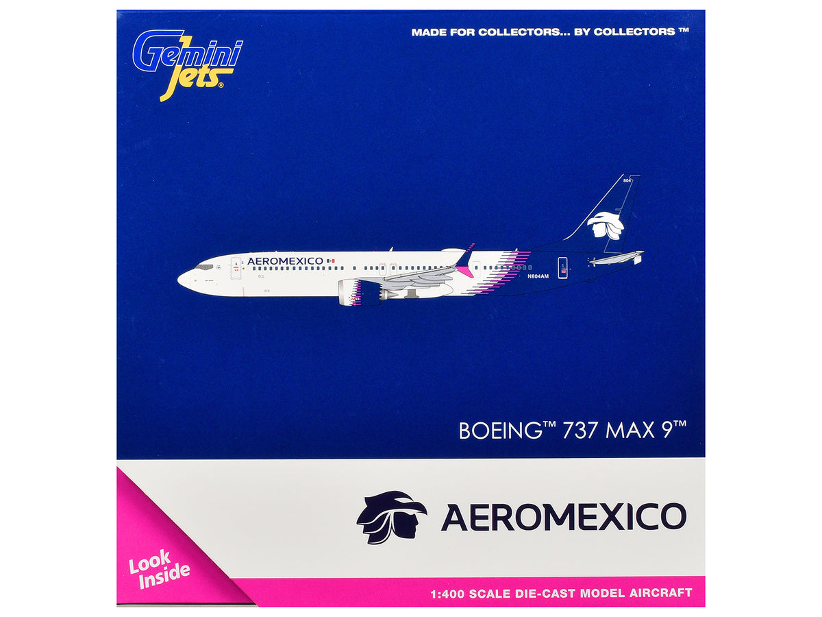 Boeing 737 MAX 9 Commercial Aircraft 1/400 Diecast Aircraft - GeminiJets