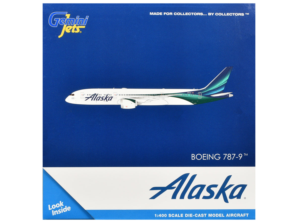 Boeing 787-9 Commercial Aircraft (N784HA) 1/400 Diecast Aircraft - GeminiJets