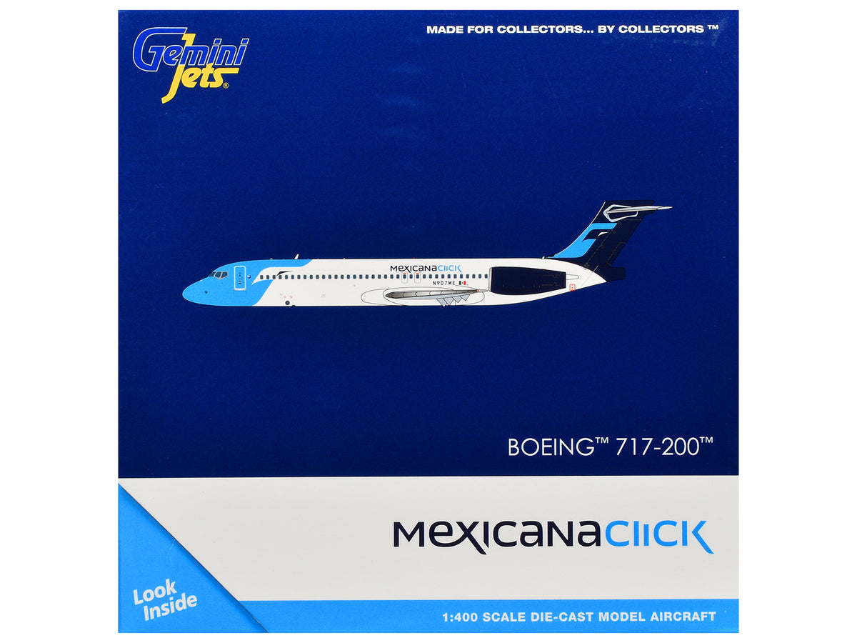 Boeing 717-200 Commercial Aircraft (N907ME) 1/400 Diecast Aircraft - GeminiJets
