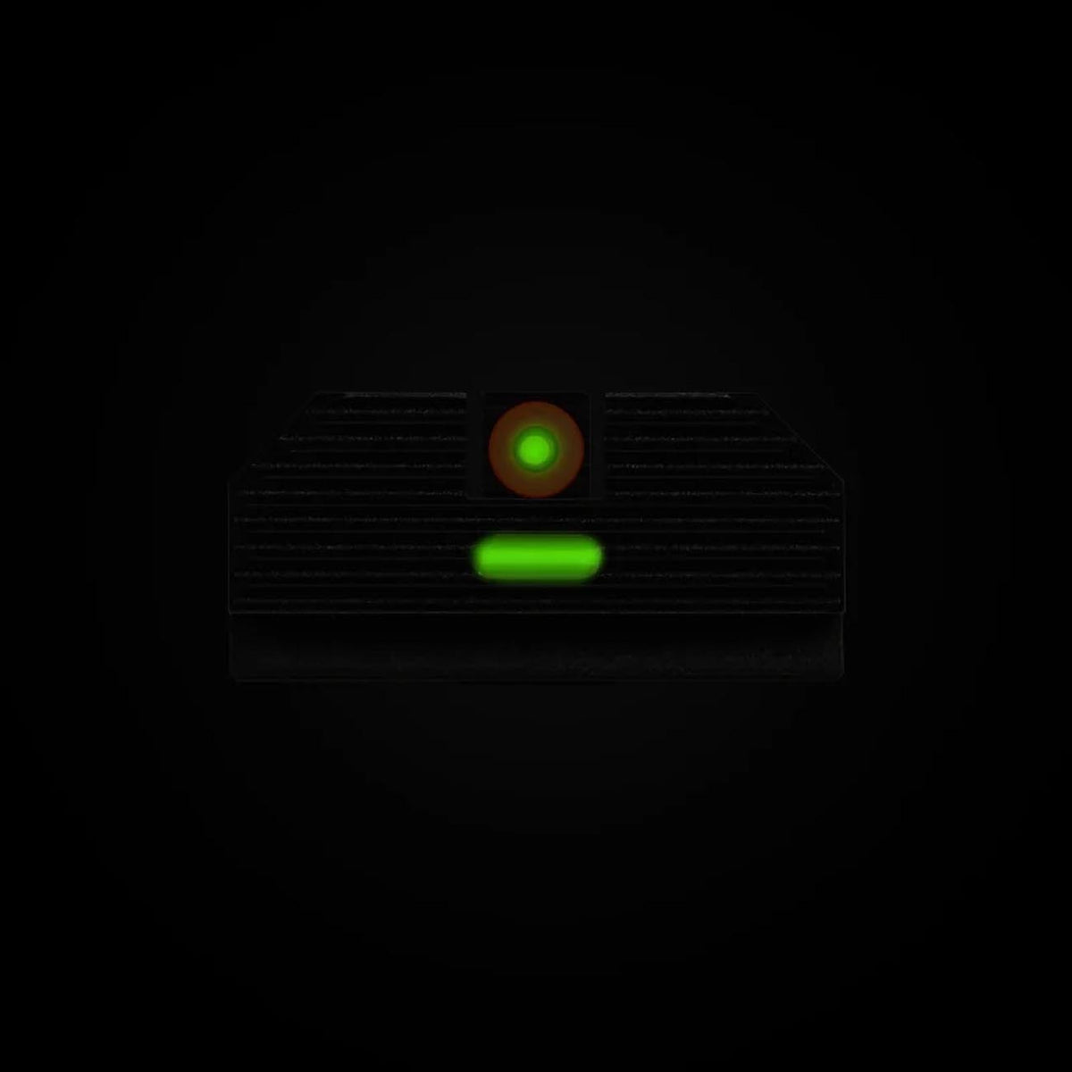 Night Fision Costa Ludus Night Sight Set Glock 42/43/43x/43x MOS Orange Front Ring/Rear Green Bar