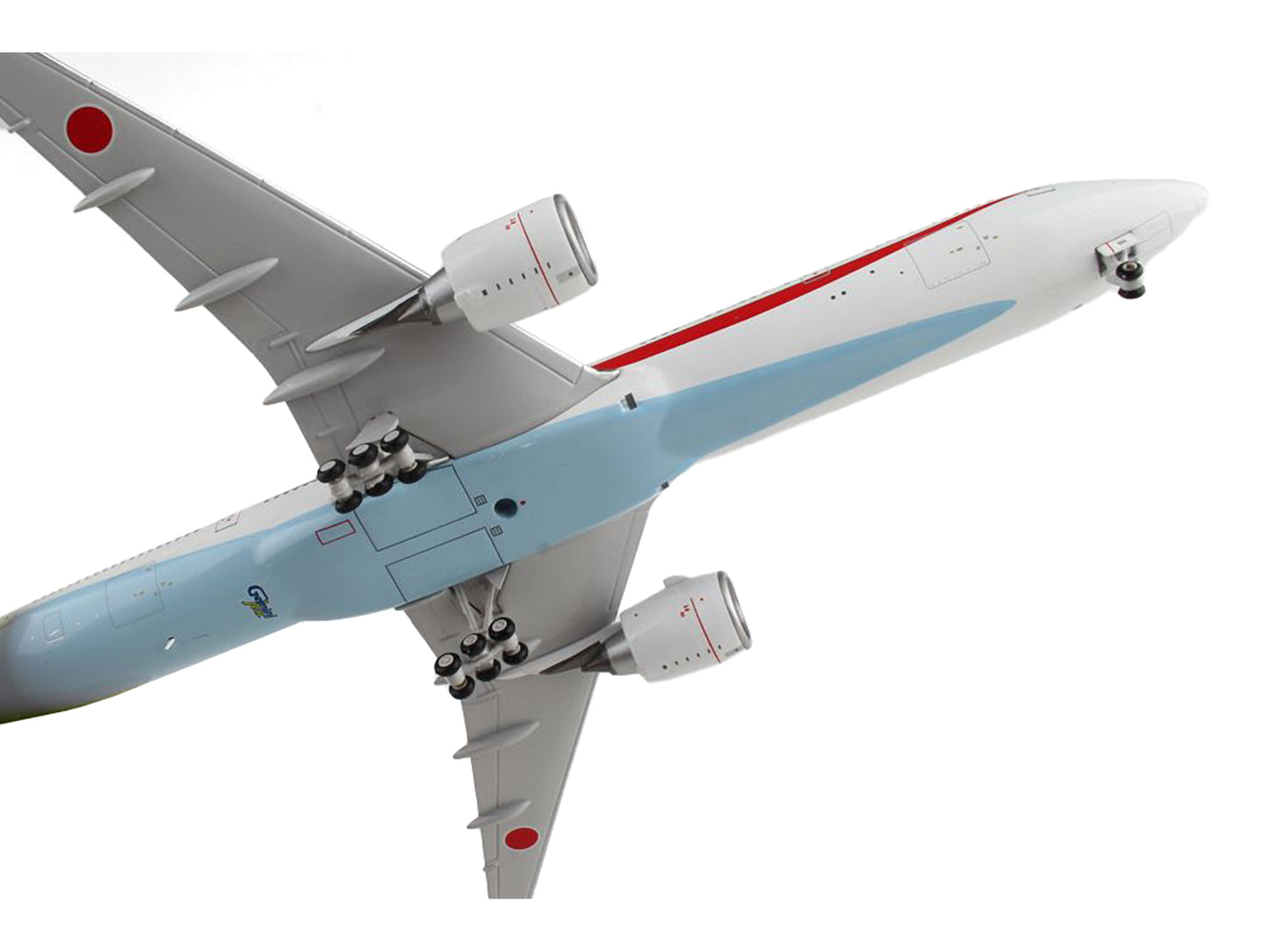 Boeing 777-300ER Commercial Aircraft "Japan Air Self-Defense Force" White with Red Stripes "Gemini Macs" Series 1/400 Diecast Model Airplane by GeminiJets <h2>Boeing GeminiJets</h2> <p>High-quality ca